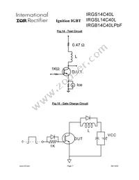 IRGB14C40LPBF Datasheet Page 7