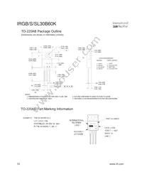 IRGB30B60K Datasheet Page 10