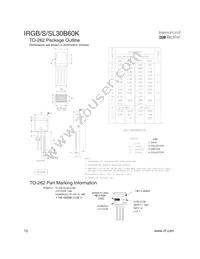 IRGB30B60K Datasheet Page 12