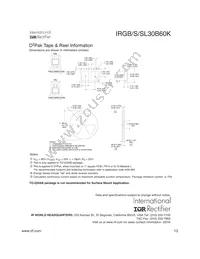 IRGB30B60K Datasheet Page 13