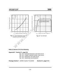 IRGBF20F Datasheet Page 6