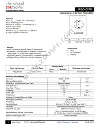 IRGC4067B Datasheet Cover