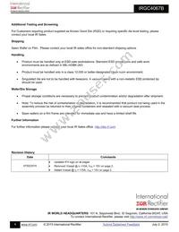 IRGC4067B Datasheet Page 4