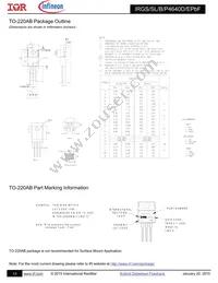 IRGIB4640DPBF Datasheet Page 13