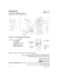 IRGP4050 Datasheet Page 8
