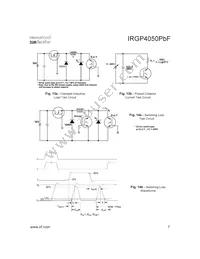 IRGP4050PBF Datasheet Page 7