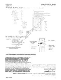 IRGP4055DPBF Datasheet Page 7