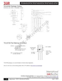 IRGP4062D-EPBF Datasheet Page 13