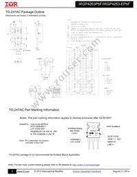 IRGP4263PBF Datasheet Page 9