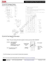 IRGP4740DPBF Datasheet Page 10