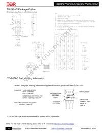 IRGP4750DPBF Datasheet Page 10