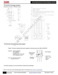 IRGP6640DPBF Datasheet Page 11