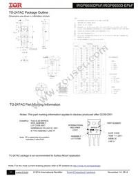 IRGP6650DPBF Datasheet Page 11