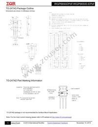 IRGP6650DPBF Datasheet Page 12