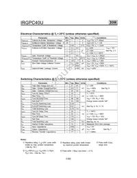 IRGPC40U Datasheet Page 2