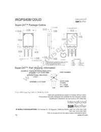 IRGPS40B120UDP Datasheet Page 12