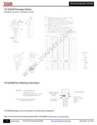 IRGR4607DTRPBF Datasheet Page 15