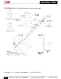 IRGR4610DTRPBF Datasheet Page 14