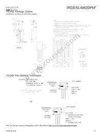 IRGS4062DTRLPBF Datasheet Page 11