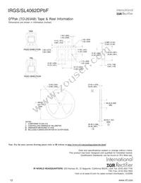 IRGS4062DTRLPBF Datasheet Page 12