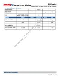 IRH-5/30-T110NVF-C Datasheet Page 4