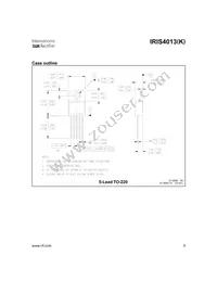 IRIS4013K Datasheet Page 5