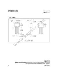 IRIS4013K Datasheet Page 6