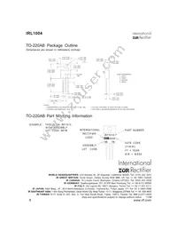 IRL1004 Datasheet Page 8