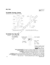 IRL1104 Datasheet Page 8