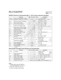 IRL3103D2PBF Datasheet Page 2