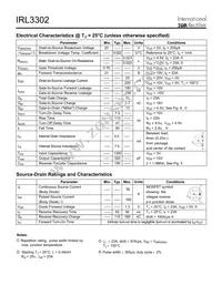 IRL3302L Datasheet Page 2