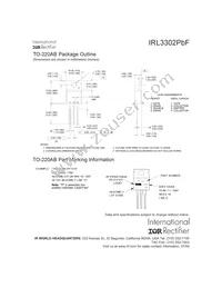 IRL3302PBF Datasheet Page 7