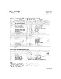IRL3303PBF Datasheet Page 2