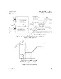 IRL3715ZCS Datasheet Page 7