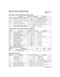 IRL3716S Datasheet Page 2