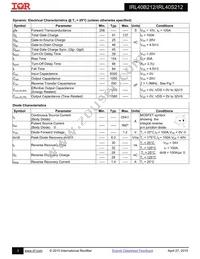 IRL40S212 Datasheet Page 3