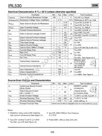 IRL530L Datasheet Page 2