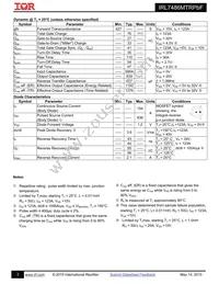 IRL7486MTRPBF Datasheet Page 3