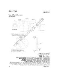 IRLL2703TR Datasheet Page 8