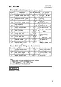 IRLM120ATF Datasheet Page 3