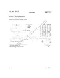 IRLML5203 Datasheet Page 8