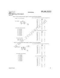 IRLML5203 Datasheet Page 9