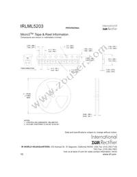 IRLML5203 Datasheet Page 10