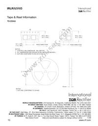 IRLR3103TRR Datasheet Page 10