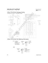 IRLR3714ZTRPBF Datasheet Page 10