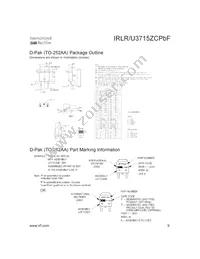 IRLR3715ZCTRLP Datasheet Page 9