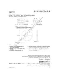 IRLR3715ZCTRLP Datasheet Page 11