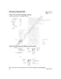 IRLR7843CTRPBF Datasheet Page 10