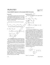 IRLU7821 Datasheet Page 8