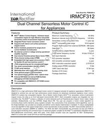 IRMCF312TR Datasheet Cover